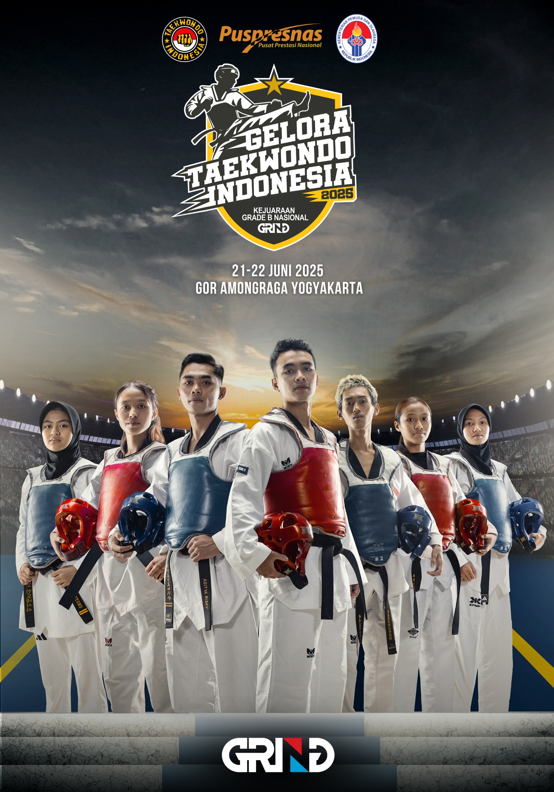 Kejuaraan GELORA TAEKWONDO INDONESIA CHAMPIONSHIP 2025 GRIND ti-spota12.com