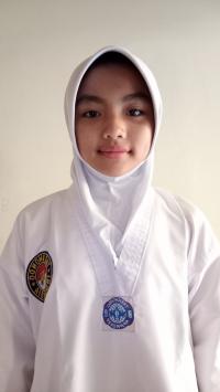 JUARA 3 CADET PUTRI GEUP V - IV TAEGEUK 3 NAFREA TITA ADDZAKY 